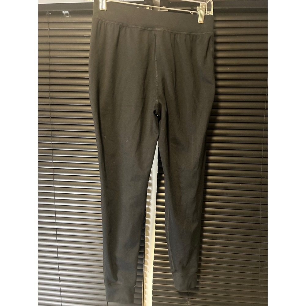 Under Armour Joggers Youth Medium Black Fitted Athletic Gym Activewear Style